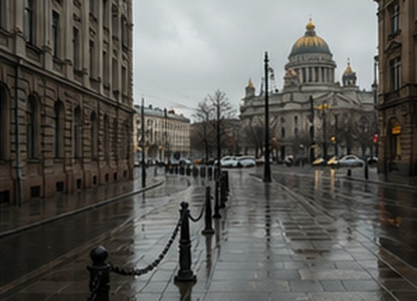 Петербург после дождя